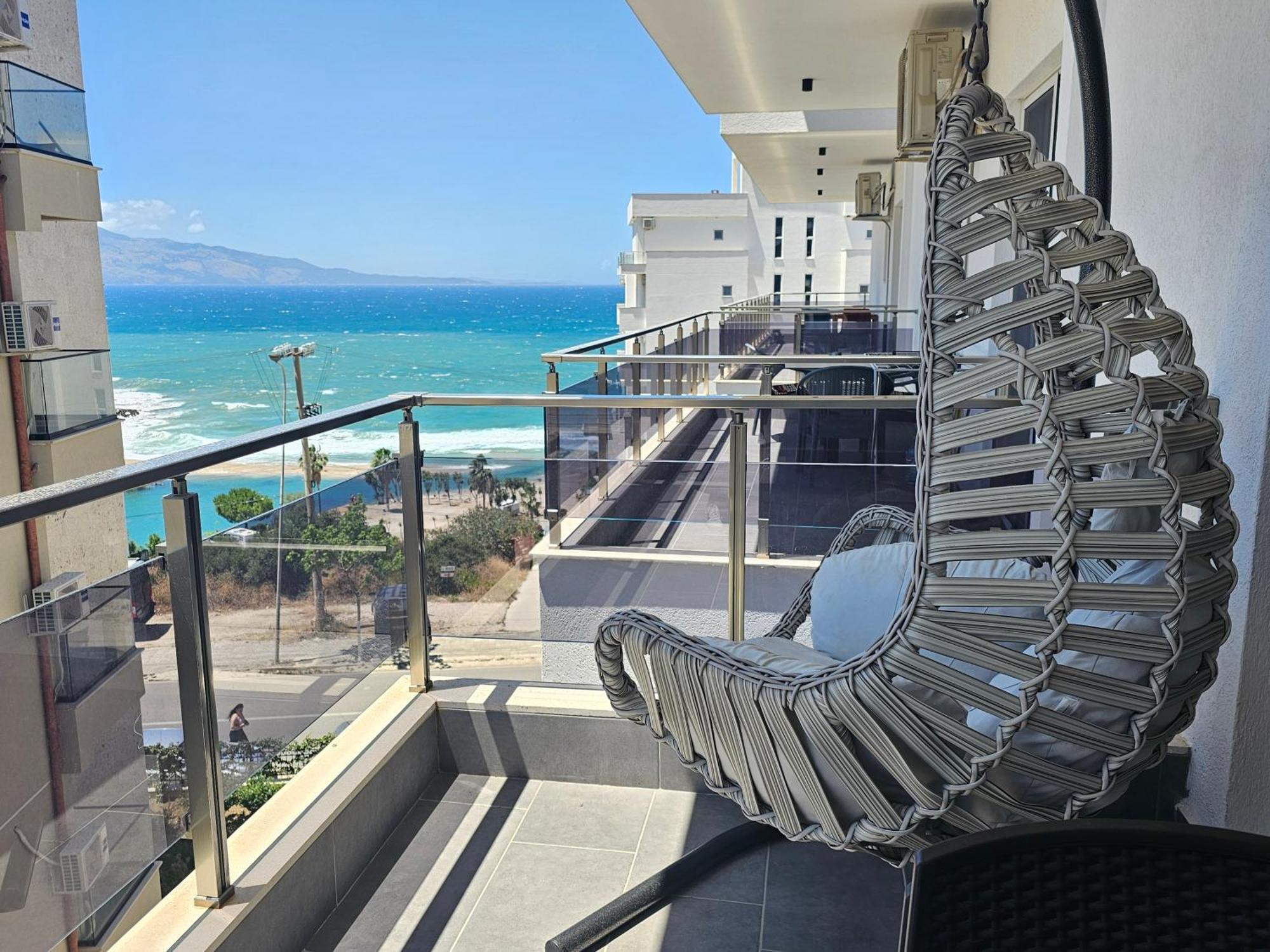 Jusal Sea View Apartment Sarande Exterior photo